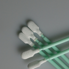 Cleanroom Disposable 102mm Length Industrial Double Layer Polyester Cleaning Swab Sticks