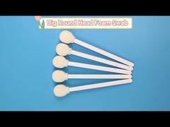 Witte PP Stick Ronde Foam Tip TOC Nasofaryngeale Proefmonstercollectie Swab
