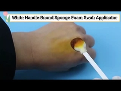 125 mm Single Big Round Sponge Head Schoonkamer Schuim Reiniging Swab