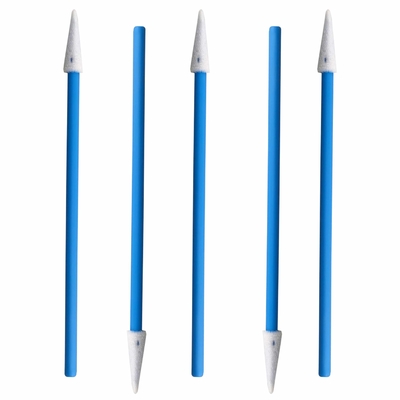 Open Celspons Mini Pointed Head Foam Swabs voor Cleanroom