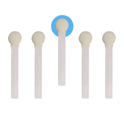 De witte pp-Stok om Hoofdschuim zwabbert 30mm Diameter