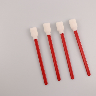 De vierkante van het het Uiteindeformaat van het Sponsschuim Printer Vrij Cleaning Swab Lint