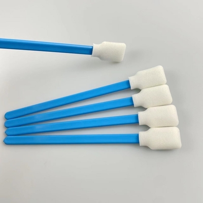 Hoogst Absorberende Schuimzwabbers voor Oplosbaar Schoonmakend Peddel Hoofd Blauw Handvat