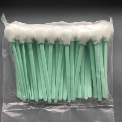 Ronde Lollipop Spons Schuim Reinigingsdoekje Voor Cleanroom Pluisvrij