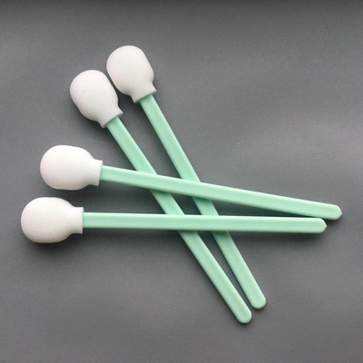 Ronde Lollipop Spons Schuim Reinigingsdoekje Voor Cleanroom Pluisvrij