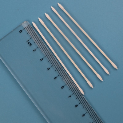 Biologisch afbreekbare Document Stok 2.2mm Mini Pointed Cotton Bud Swab BB-013