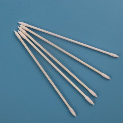 Biologisch afbreekbare Document Stok 2.2mm Mini Pointed Cotton Bud Swab BB-013