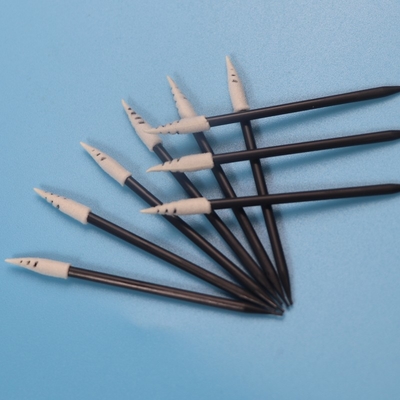 Zwart Handvat van het Micro- Spiraal Gericht vrij de Zwabberpluksel Sponsschuim -