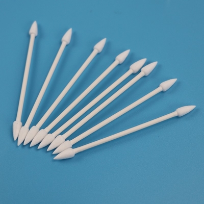 4.7mm Biologisch afbreekbare Document Katoenen van Stokdubbel Gerichte Qtips Zwabber voor Cleanroom