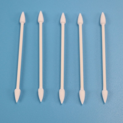 4.7mm Biologisch afbreekbare Document Katoenen van Stokdubbel Gerichte Qtips Zwabber voor Cleanroom