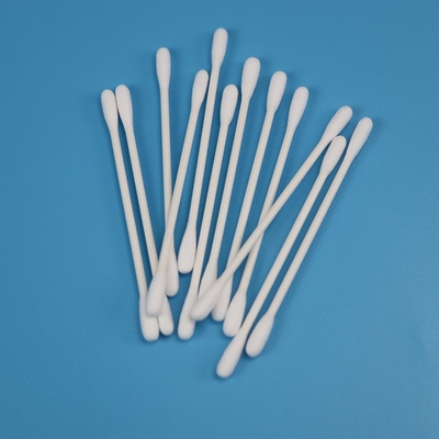Biologisch afbreekbaar Document Stokdubbel om Hoofdqtips-Katoen Bud Swab For Cleanroom