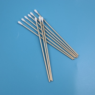 6“ Vriendschappelijk Lang Houten de Stokkatoen Bud Swab For Daily Use van Eco