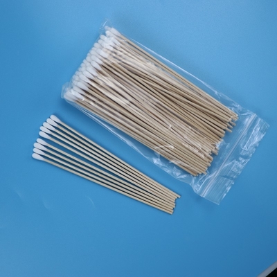 6“ Vriendschappelijk Lang Houten de Stokkatoen Bud Swab For Daily Use van Eco