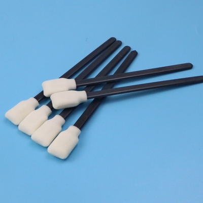 50pcs/Bag pluksel - de vrije Zwarte pp-Stokcleanroom Zwabber van het Rechthoekschuim voor Vorm het Schoonmaken