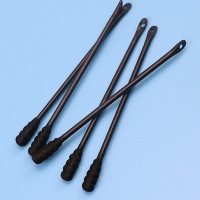 Zwart Qtips de Acne Schoonmakend Katoen Bud Swab For Daily Use van 50pcs eco-Frinedly