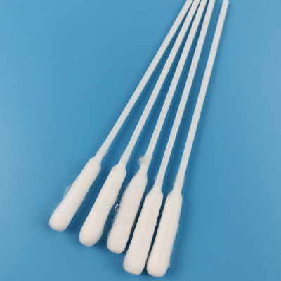 Biologisch afbreekbaar Wit Lang Cilinder Katoenen Zwabber Hygiënisch Katoen Bud Swab voor Schoonheidsmiddel