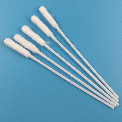 Biologisch afbreekbaar Wit Lang Cilinder Katoenen Zwabber Hygiënisch Katoen Bud Swab voor Schoonheidsmiddel