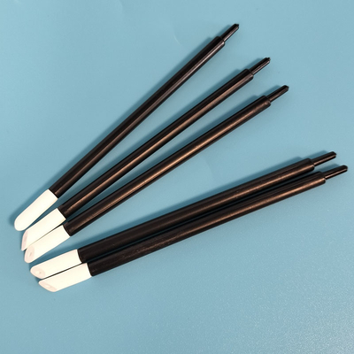 T-11 pluksel - vrije Zwarte Schoonmakende Zwabber 5mm van de Handvatvorm Pu-Schuimzwabber voor Printer Cleaning