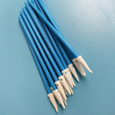Lintvrij Spitspumafwas met groen / rood handvat voor het reinigen van elektronica Qtips