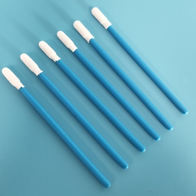 TX743 Lintvrije fabrieksreiniging Micro Ronde Dacron Polyester Swab Voor Cleanroom