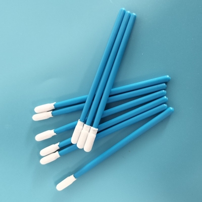 TX743 Lintvrije fabrieksreiniging Micro Ronde Dacron Polyester Swab Voor Cleanroom