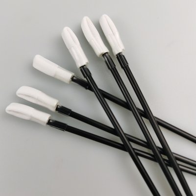 TX761 Niet-abrasief rood PP-stick Paddle Head Polyester-swabs PCB-reinigingsswabs voor cleanroom