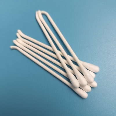 Biologisch afbreekbaar dagelijks gebruik Papierstokje Qtips Oorreiniging Katoenen Swab Met Haak