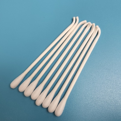 Biologisch afbreekbaar dagelijks gebruik Papierstokje Qtips Oorreiniging Katoenen Swab Met Haak