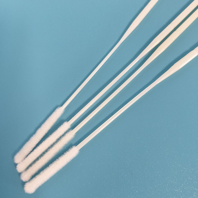 ABS Stick Flocked Nylon Nasal Swab Sample Collection Swab met breekpunt individueel ingepakt