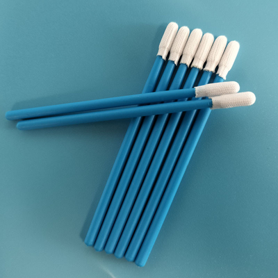TX743 Chemisch bestand Lintvrij Kleine Schoonkamer ESD Polyester Swab Voor Fabrieksreiniging