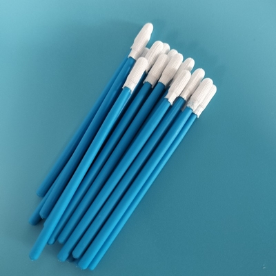 TX743 Chemisch bestand Lintvrij Kleine Schoonkamer ESD Polyester Swab Voor Fabrieksreiniging