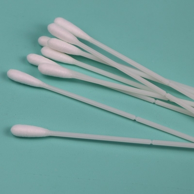150 mm ABS Stick Cotton Bud Swab Oral Sample Collection Swab met breekpunt