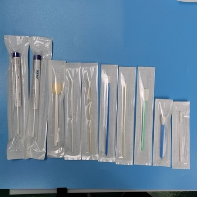 Eenmalig steriele swab EO Desinfecterende witte kleur Aanpasbare bemonsteringsswab