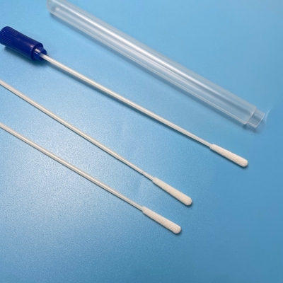 Wegwerpsteriele nylonflocked swab 150 mm voor virale transportmedia