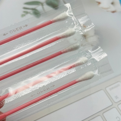 Professionele salon katoenen doekjes individueel ingepakt ronde / puntige tips voor lash extensies spa gebruik