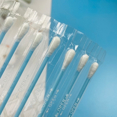 Professionele salon katoenen doekjes individueel ingepakt ronde / puntige tips voor lash extensies spa gebruik