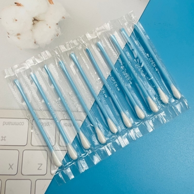 Professionele salon katoenen doekjes individueel ingepakt ronde / puntige tips voor lash extensies spa gebruik