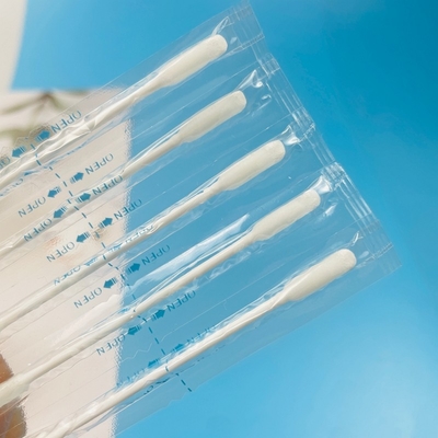 Individueel ingepakt met olijfolie gevulde katoenswabs Make-up huidverzorging dagelijks gebruik katoenen knoppen