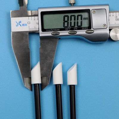 Lintvrij Zwart PP Stick 8mm PU Foam Swab Mimaki Printer Reiniging Ruby Stick Swab Leveranciers