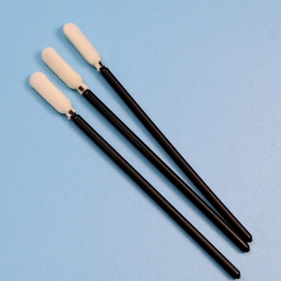 746 Lintvrij Open Cell Sponge Stick Auto Reiniging Schuim Swab Met Zwart Handvat