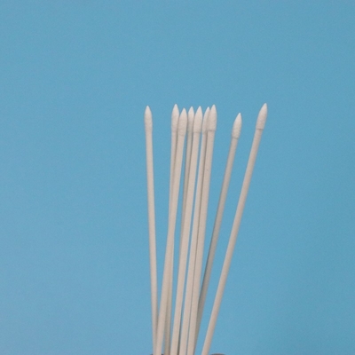 BB-013 Biologisch afbreekbare papierstok Mini Pointed Cleanroom Q Tips Industriële reiniging Cotton Bud Swab Huby Stick