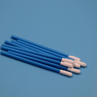 TX743 Lint-vrij gebreide kleine ESD-swab voor schoonkamer Fabriek schoonmaak polyester-swab stick