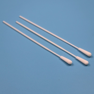 Eenmalige ABS-stick gevlochten nylon orale swab steriele proefmonsterswab