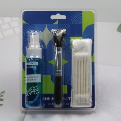 4 in 1 Lint Free Screen Cotton Bud Computer Reiniging Kit Met Liquid