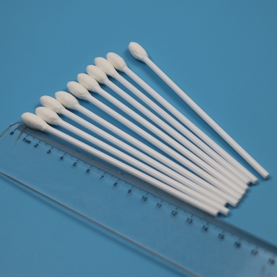 Wegwerpwitte PP-stick 10 mm Grote ronde kop Katoenen knoppen Medische katoenswab applicator