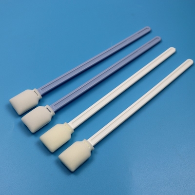 228mm Lintvrij Wit Extra Lang Handvat Rectangular Cleanroom Swab UV Printer Reinigingsfoamswab