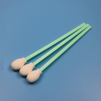 180 mm Lint Free Extra Long Handle Ronde spons Cleanroom Swab Printer Reiniging Circulaire Swab