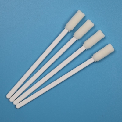 TX712 In voorraad Groene stok Rectangular Detailing Swab Precision Cleaning ESD Foam Swab voor cleanroom