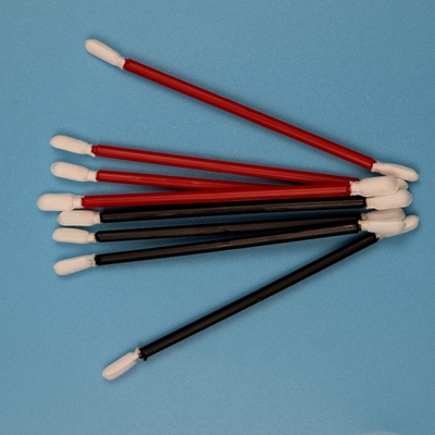 In voorraad 768 Twisted Head Polyester Detailing Swab Cleanroom Microfiber Swab voor het schoonmaken van auto's