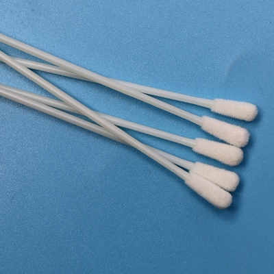 146 mm Individueel Gewikkeld Vlokken Nylon Oraal Monsterneming Swab Steriele monsternamingen Swab zonder breekpunt Voor medisch gebruik
